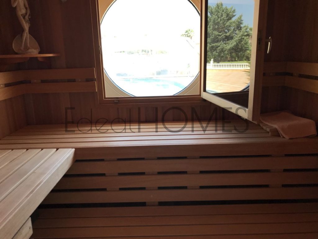 Villa a la venta ubicación discreta Costa blanca_sauna