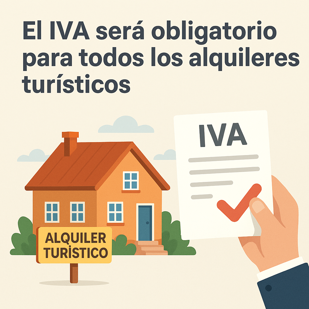 Cuenta atrás al 10 %: el IVA irrumpe en los alquileres vacacionales en 2028