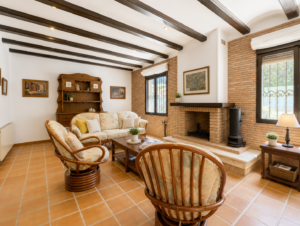 planta baja de villa mediterranea 15