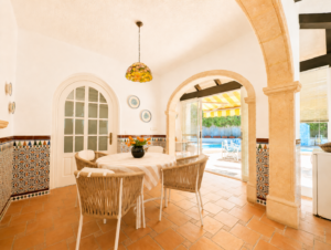 planta baja de villa mediterranea 22