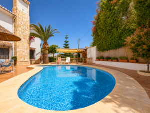 planta baja de villa mediterranea 34